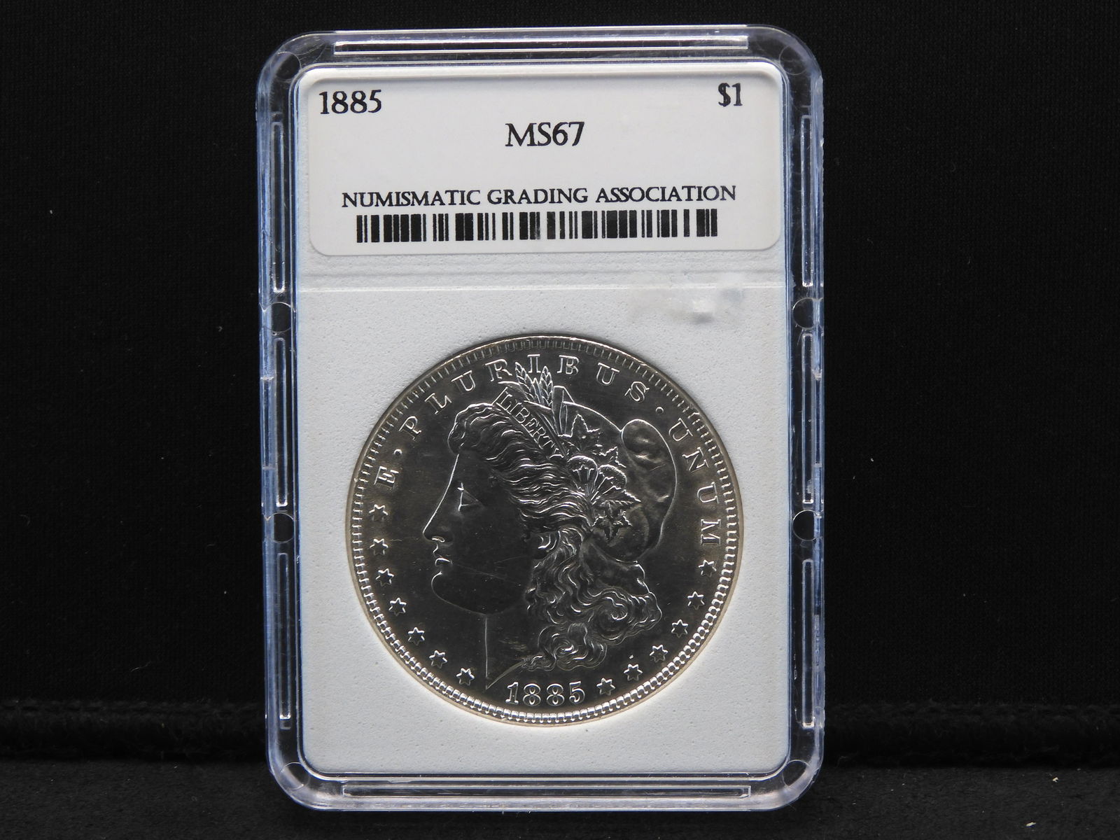 1885 NGA MS67 Morgan Silver Dollar - Bright & Great Detail! (1 of 4)