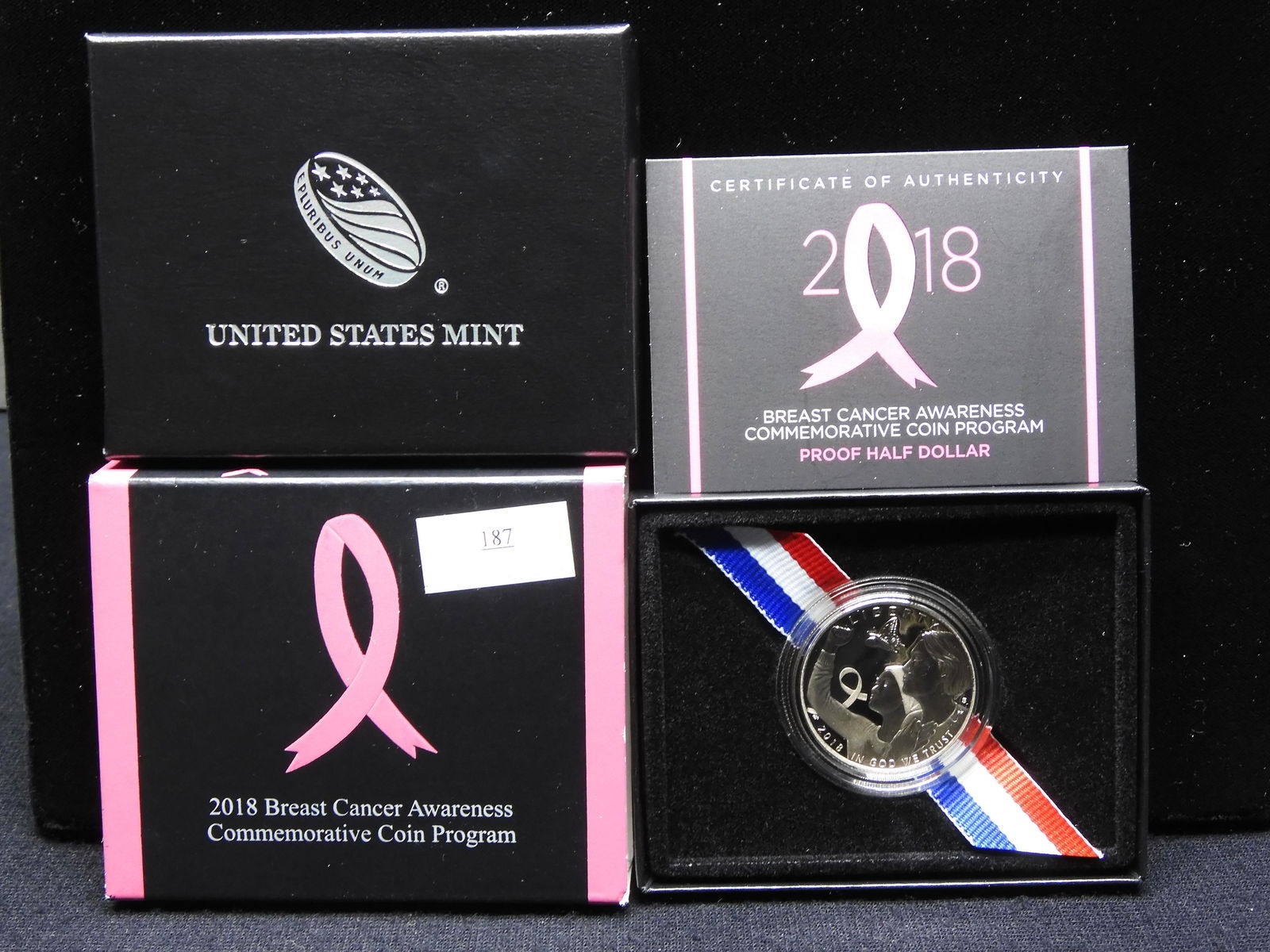 2018-S U.S. Breast Cancer Awareness Commem. Proof Half Dollar - OGP (1 of 4)