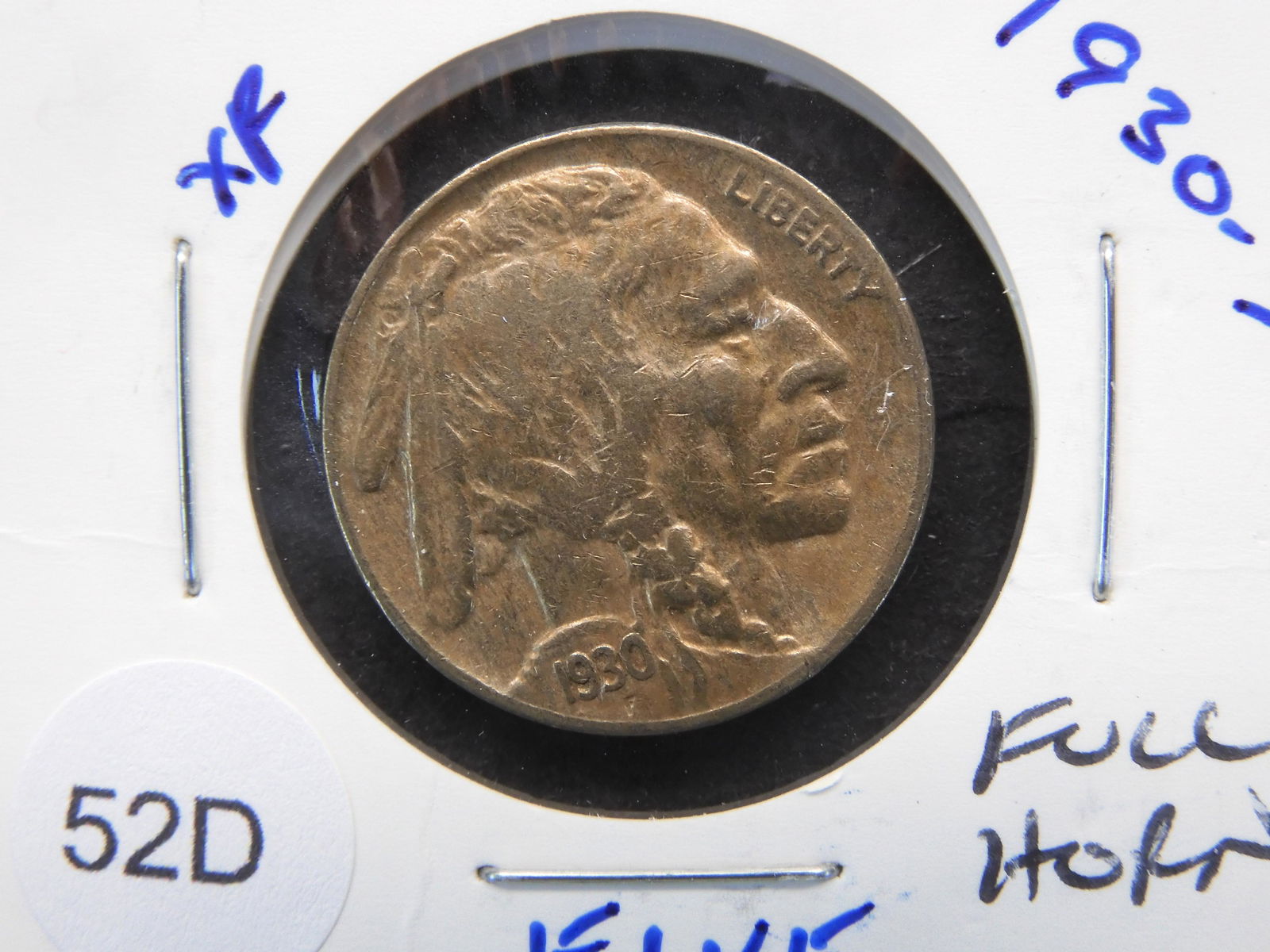 1930-S Buffalo Nickel - Full Horn - Great Details! (1 of 3)