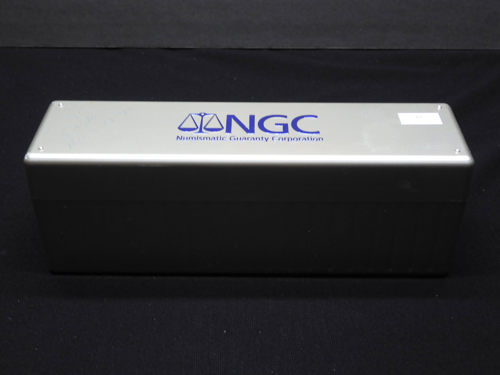 GENTLY Used Gray NGC Slab Holder Box (1 of 2)
