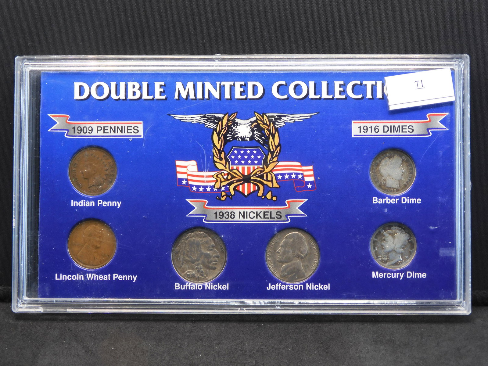 Double Minted Collection - 6 Coins - 1909 Pennies & 1938 Nickels & 1916 Dimes (1 of 2)
