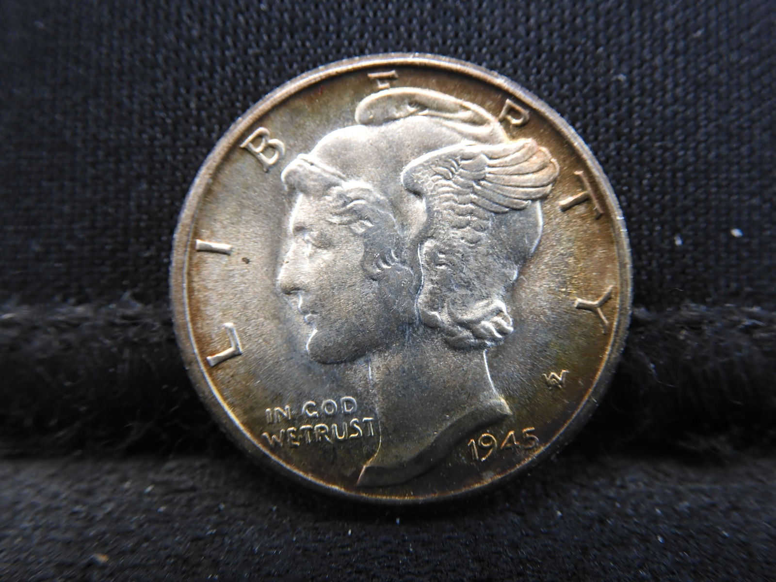 1945 Mercury Silver Dime - GEM BU (1 of 2)