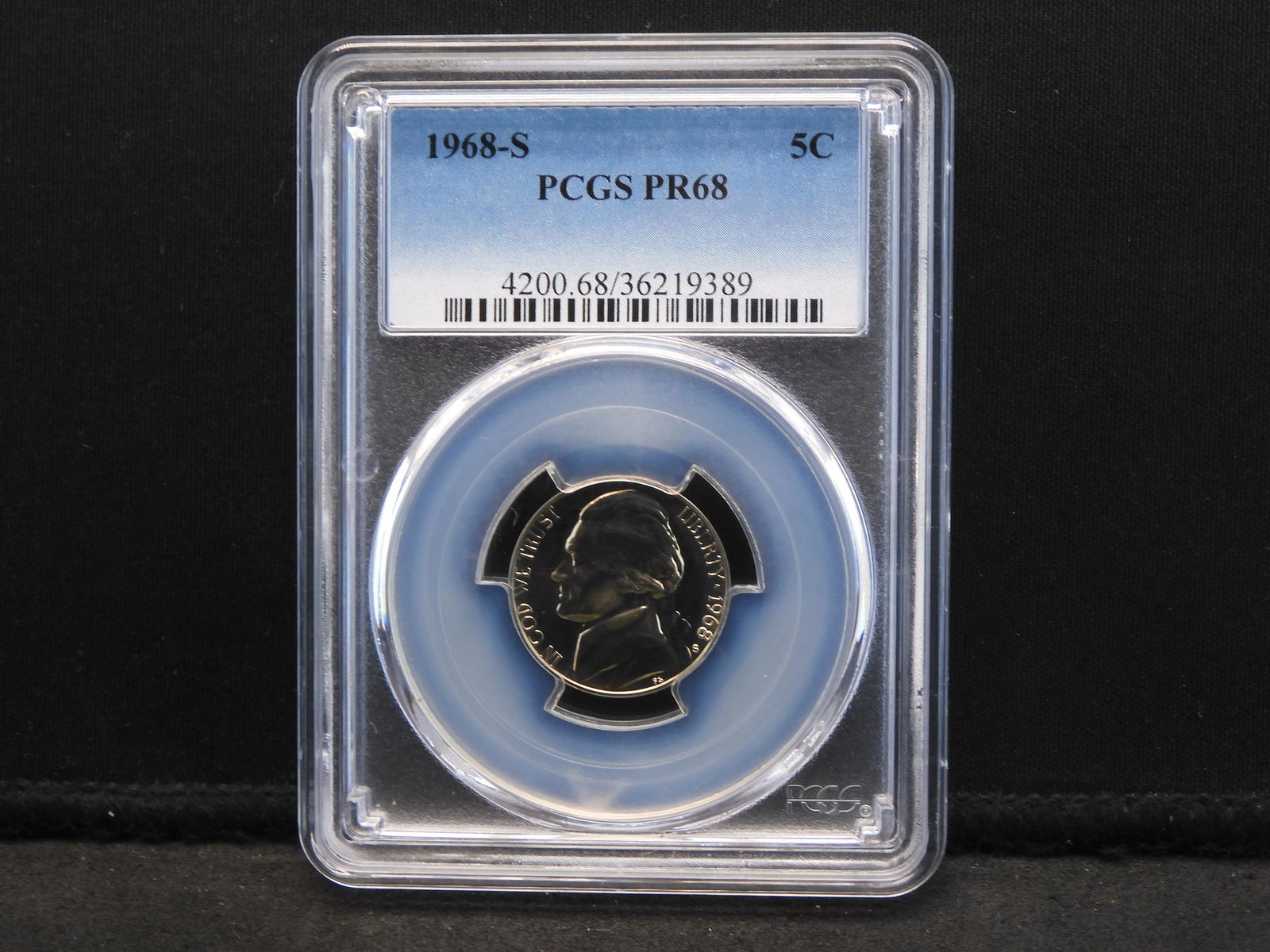 1968-S PCGS PR68 Jefferson Nickel - PROOF (1 of 4)