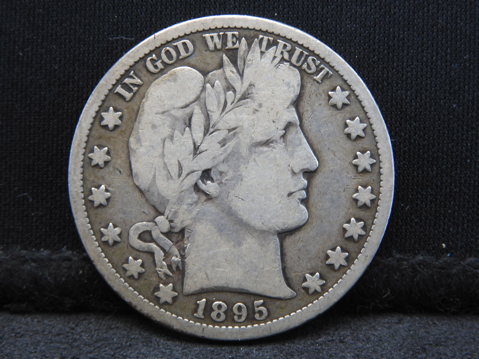 1895-O Semi-Key Date Barber Half Dollar. (1 of 2)