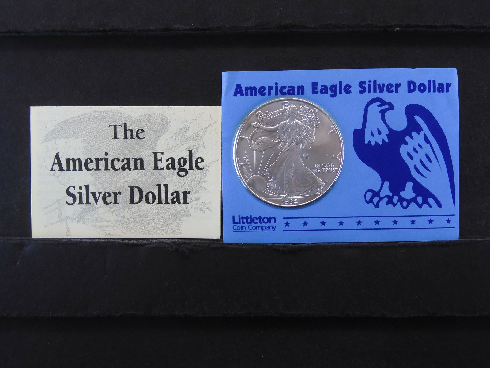 1998 "SILVER" AMERICAN EAGLE DOLLAR (1 of 4)