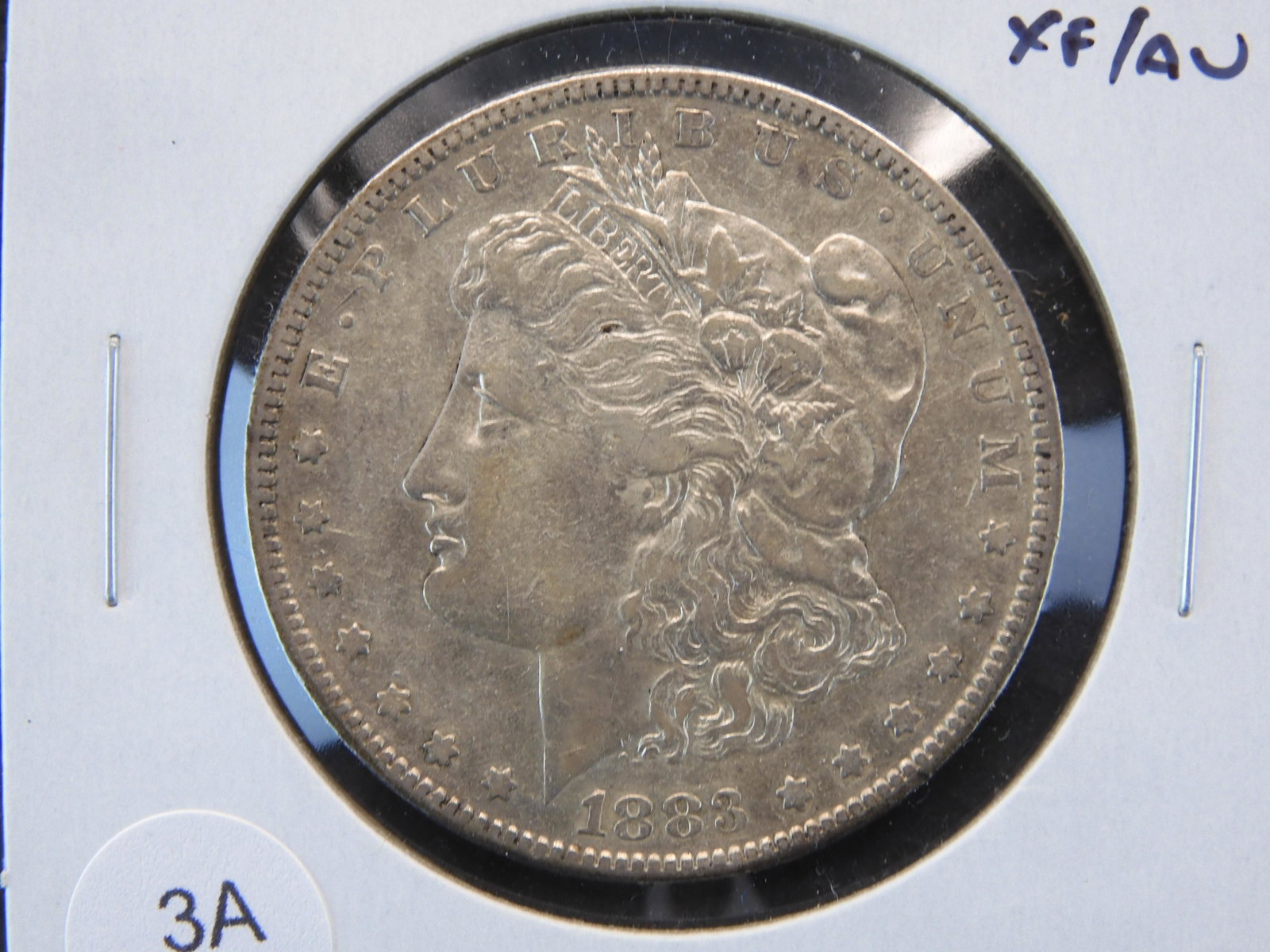 1883-S Morgan $1. XF/AU. Scarce.: 1883-S Morgan $1. XF/AU. Scarce.