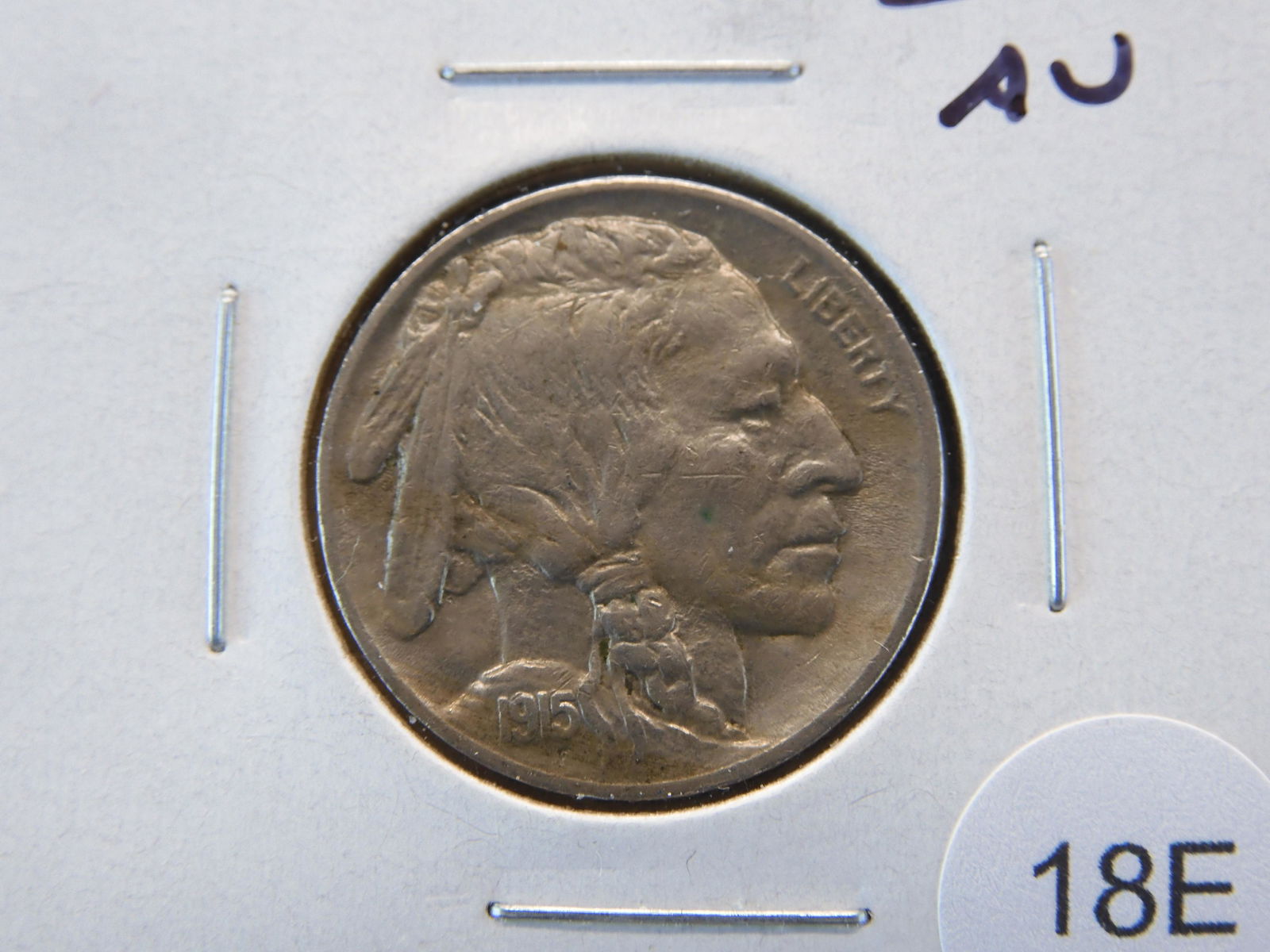 1915 Buffalo 5c.  AU. (1 of 3)