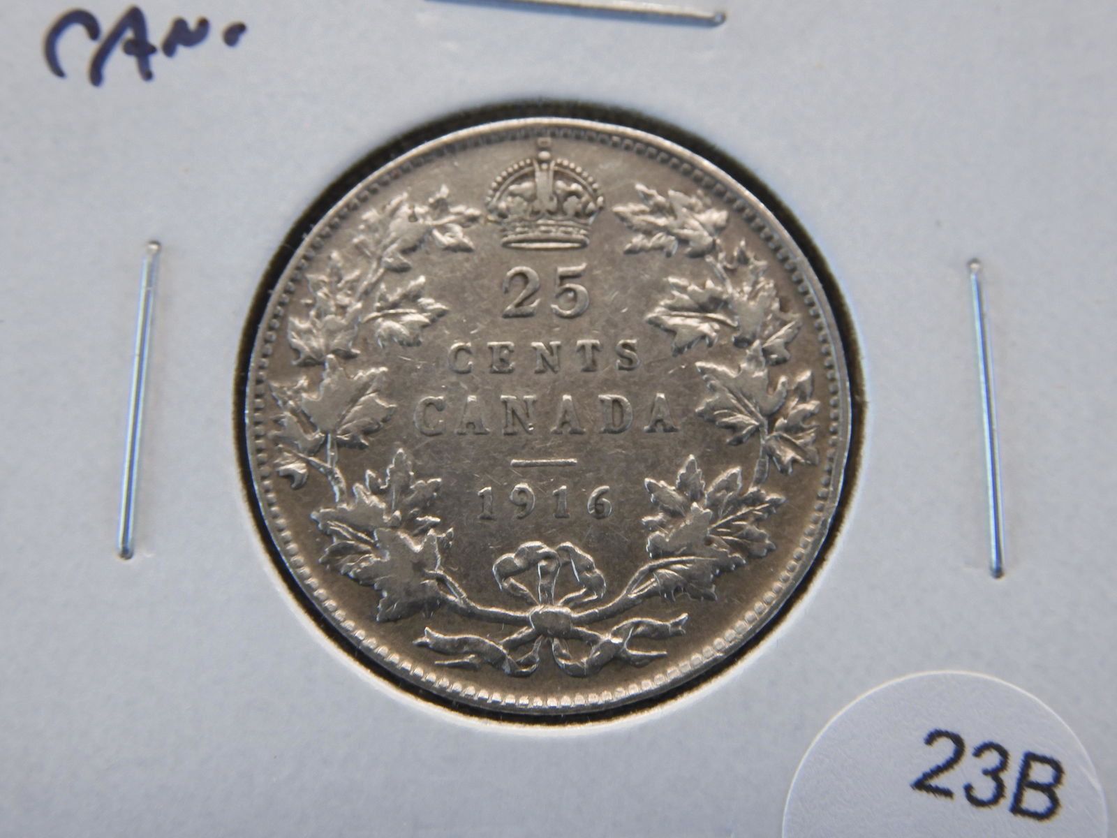 1916 Canada 25c. (1 of 3)