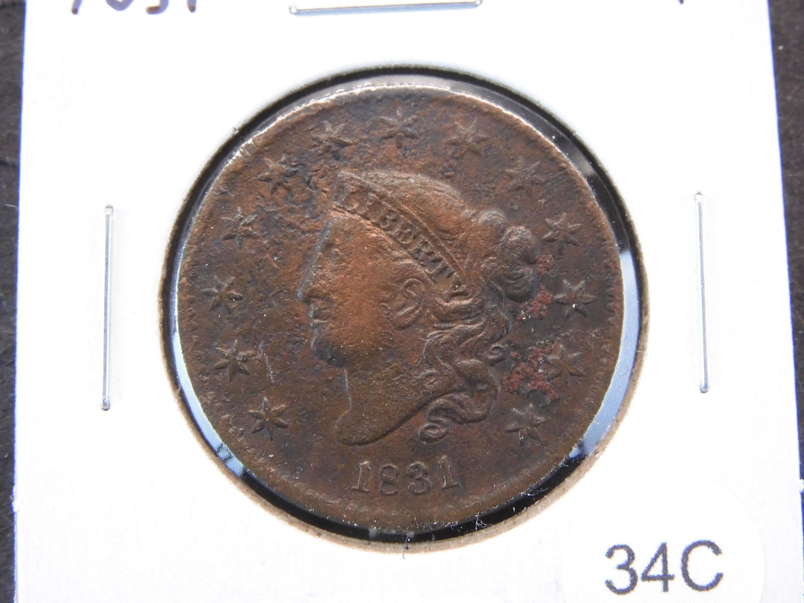 1831 Large Cent. (1 of 3)