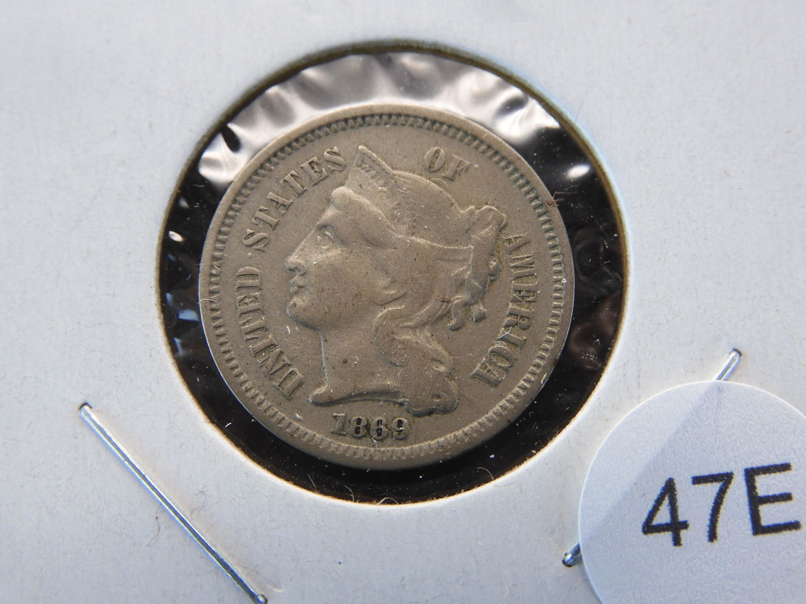 1869 3c Nickel. (1 of 3)