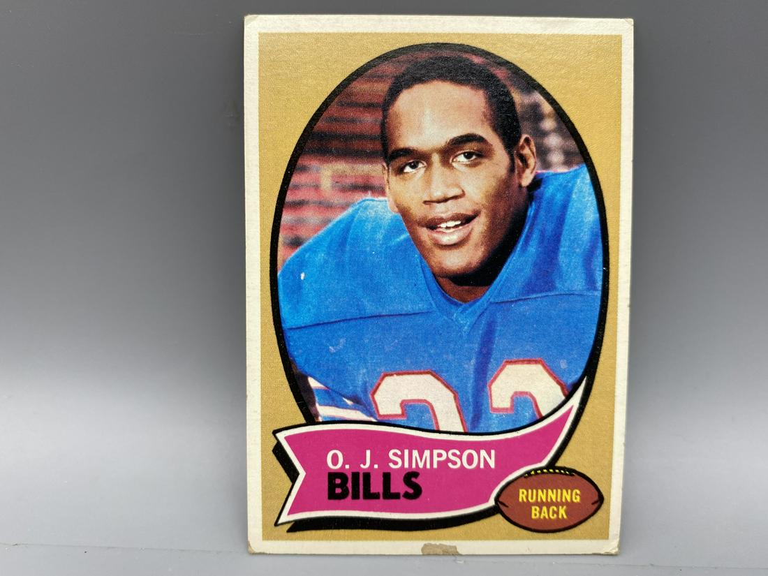1970 Topps O.J. Simpson RC #90 (1 of 2)