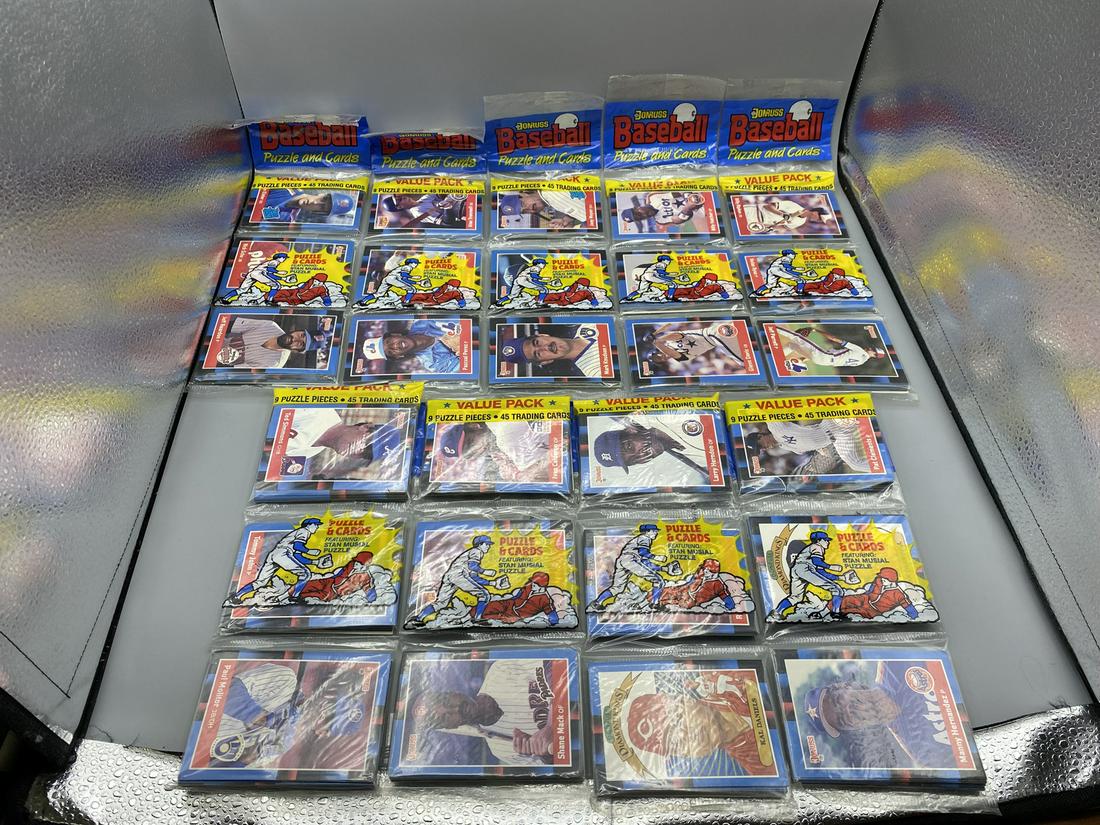 Lot of (9) 1988 Donruss Baseball Sealed Rack Packs (1 of 5)