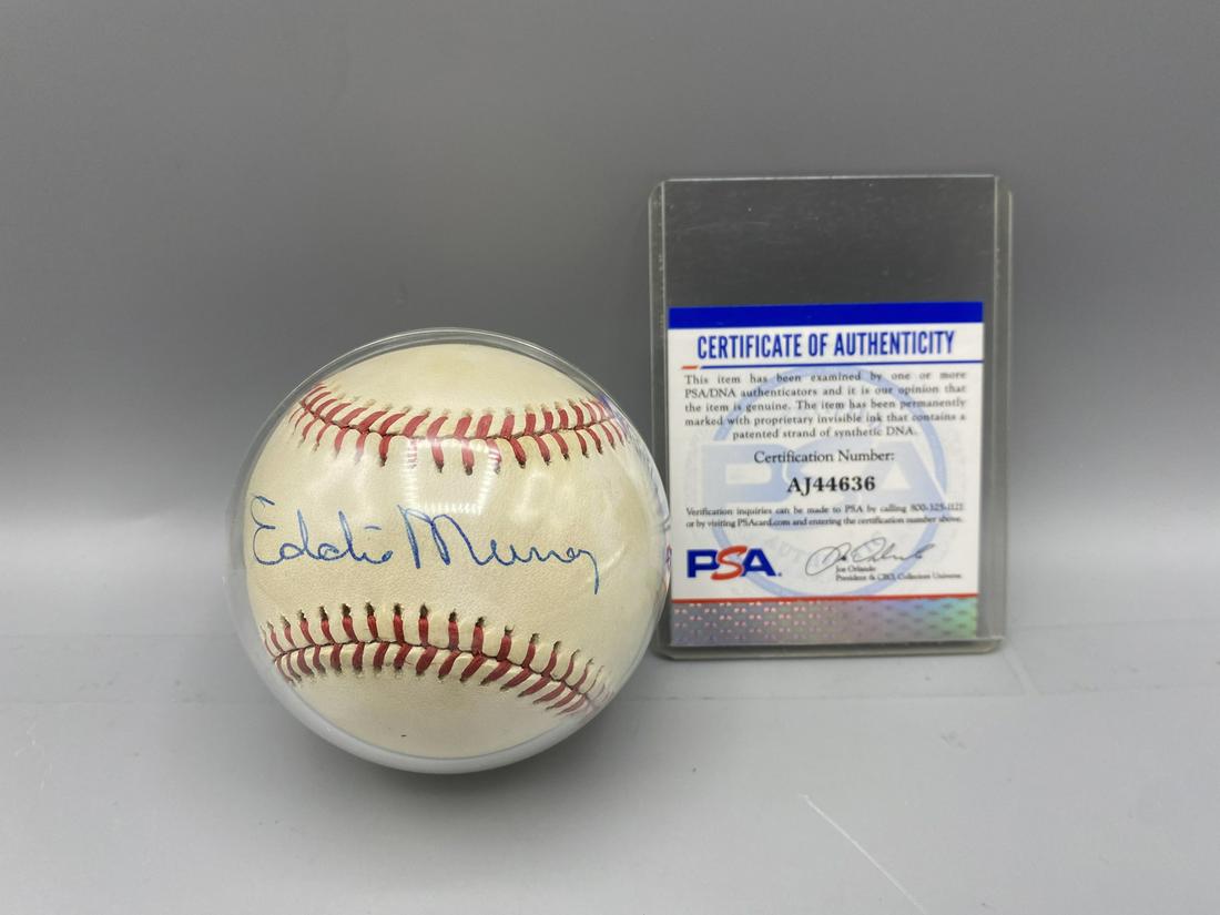 Eddie Murray Official AL Signed Baseball - PSA Authenticated (1 of 5)