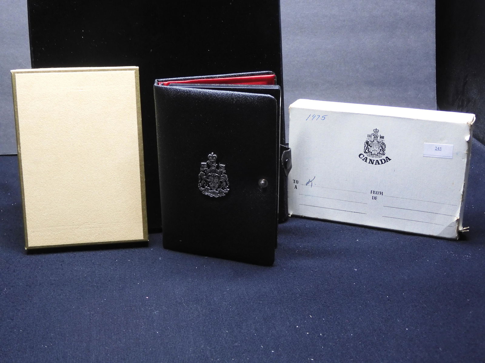 1975 Canadian Proof 7 Coins Set w/ Double Dollars and Case, Box & COA (1 of 3)