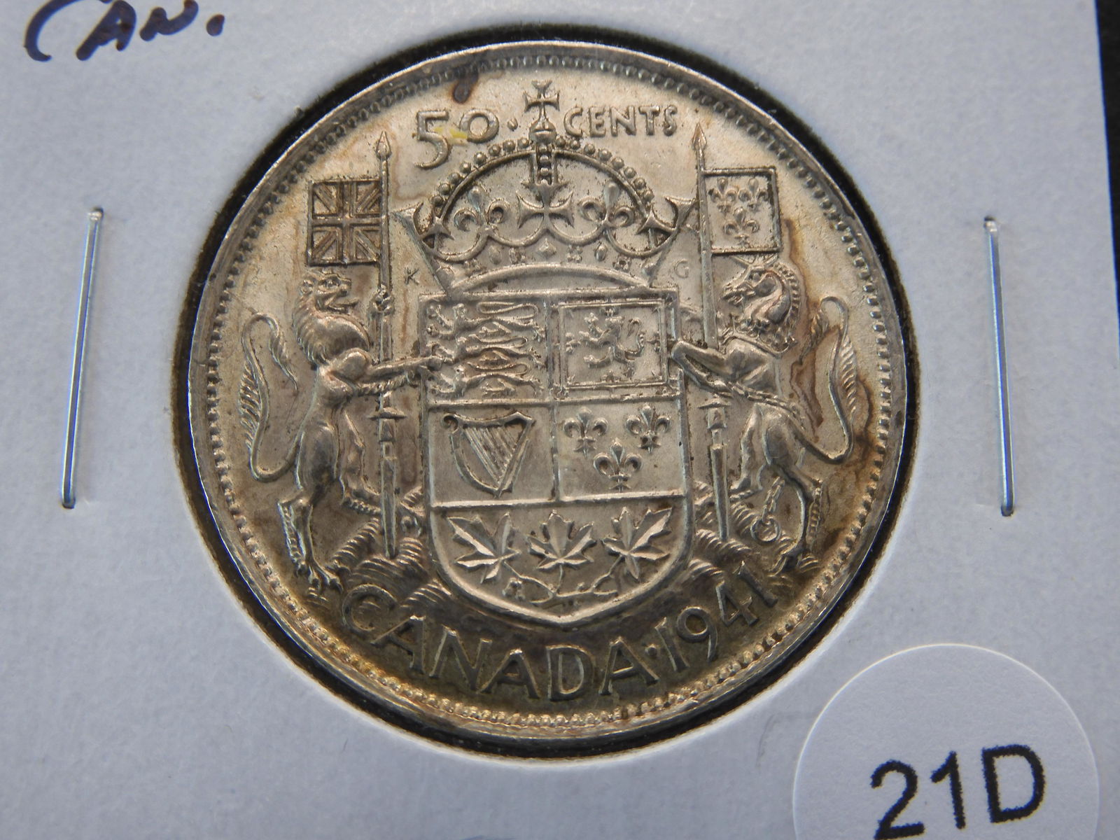 1941 Canada 50c. (1 of 3)