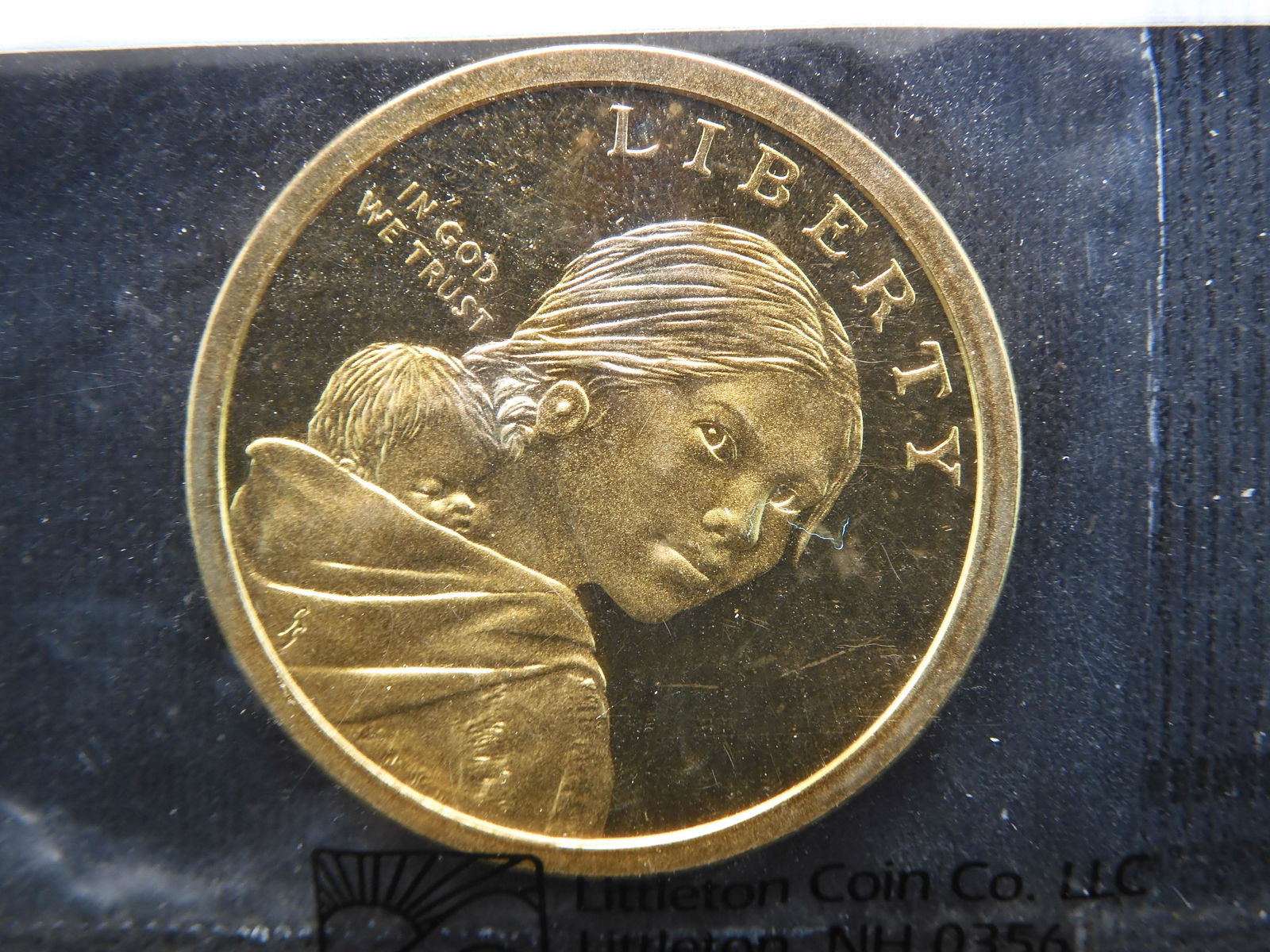 2010-S Proof Native American Sacagawea Dollar. Haudenosaunee Reverse. (1 of 3)