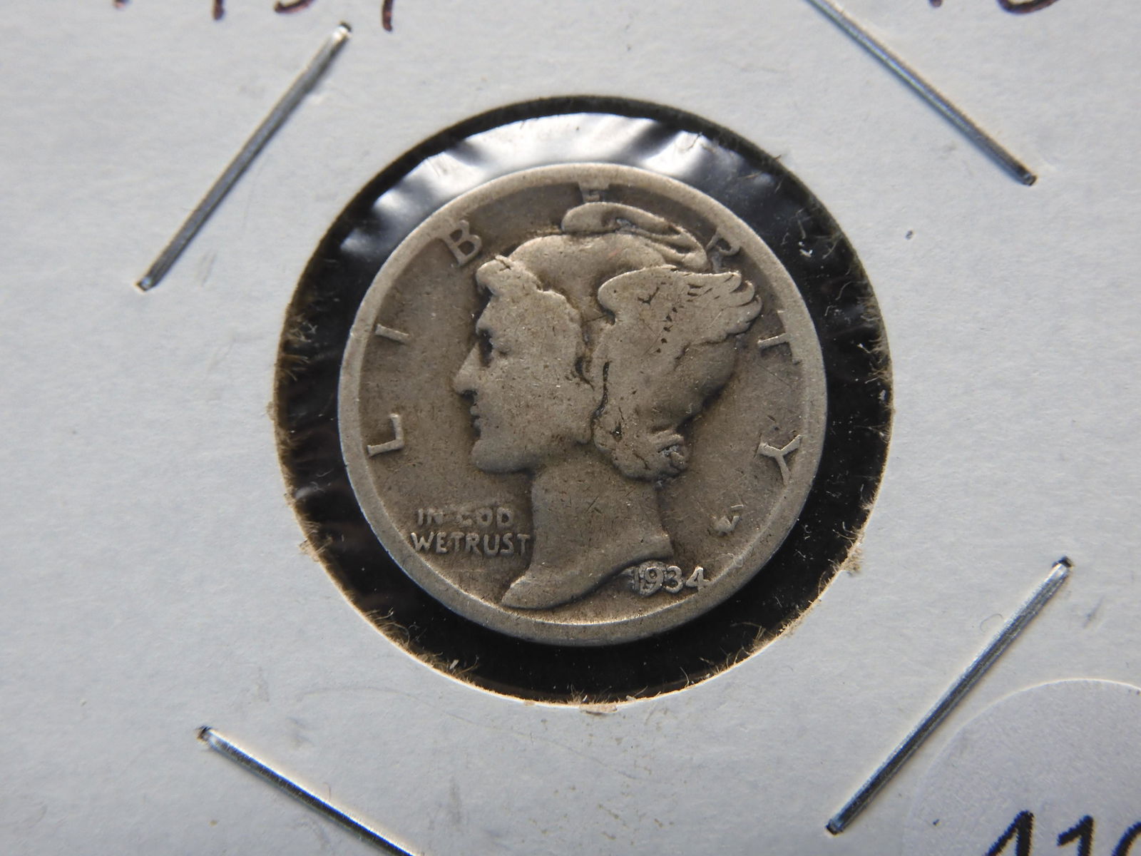 1934 Mercury Dime (1 of 3)