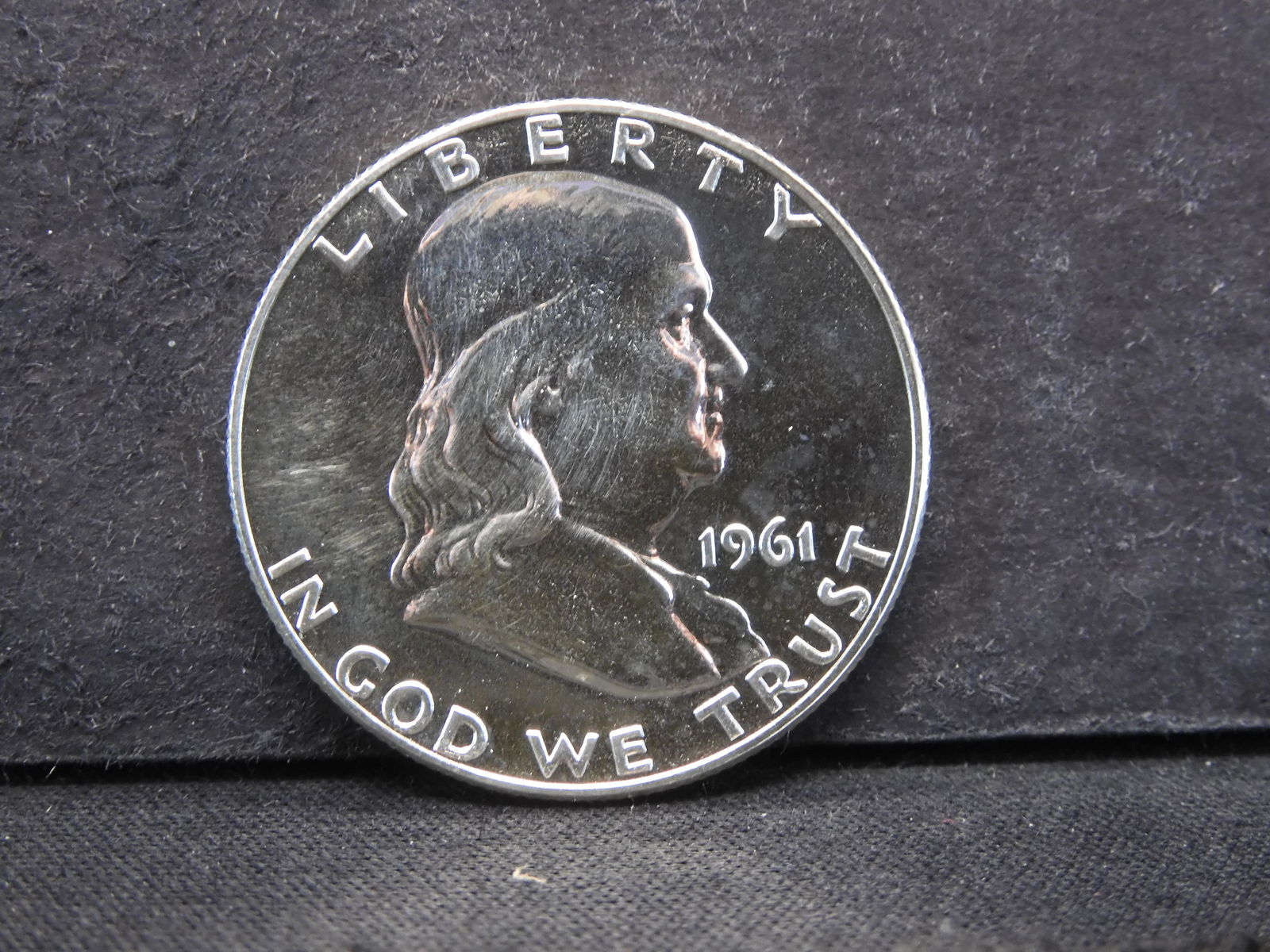 1961 Proof Franklin Half Dollar (1 of 2)