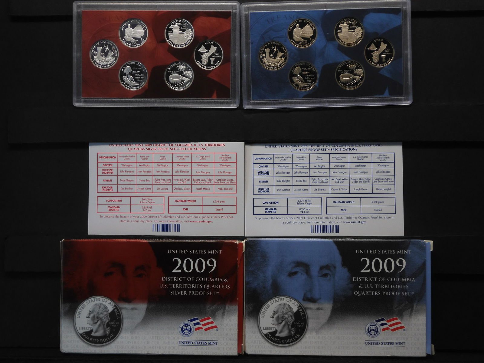 2009 CLAD and Silver Proof Sets (1 of 7)