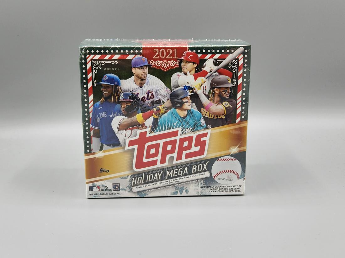 2021 Topps Baseball Holiday Mega Box - 100 Cards (1 of 2)
