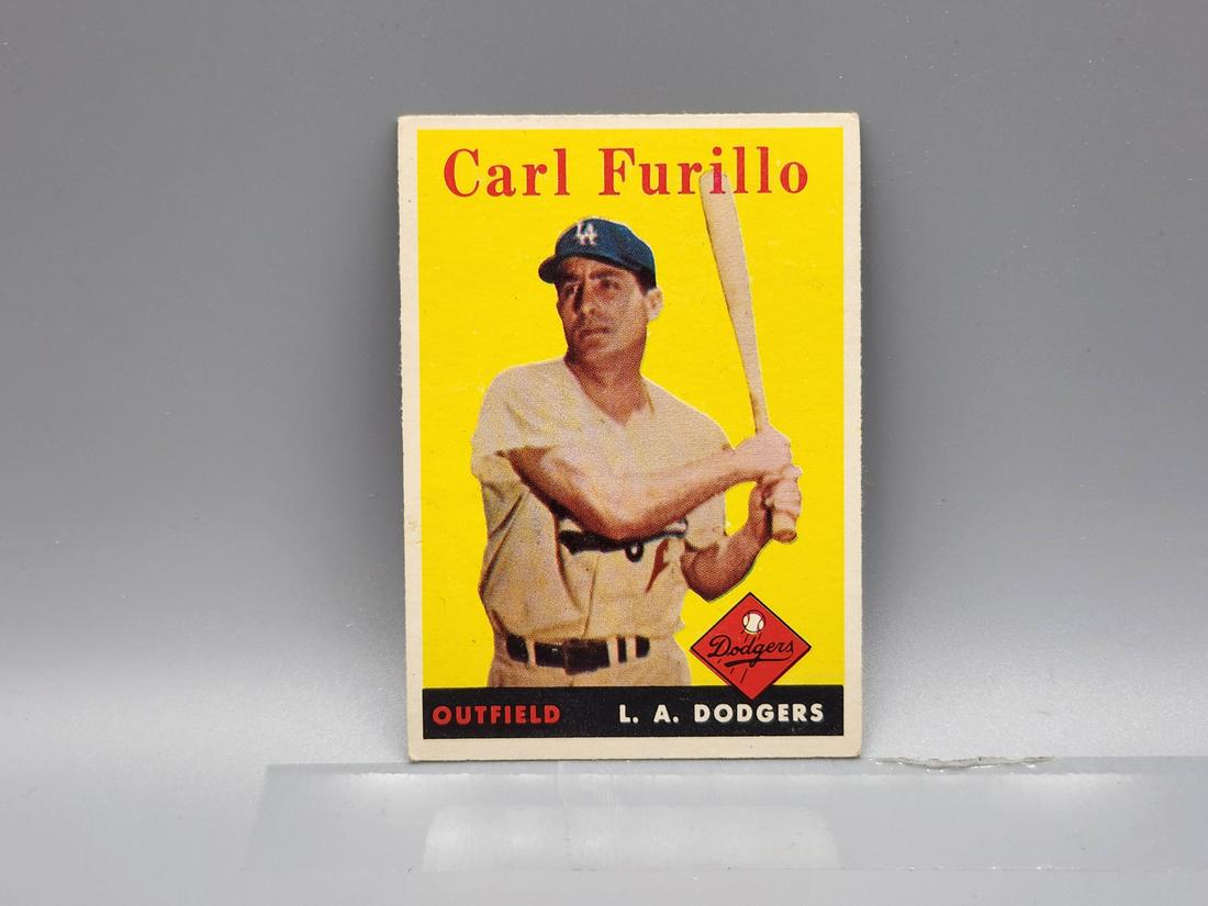 1958 Topps Carl Furillo #417 (1 of 2)