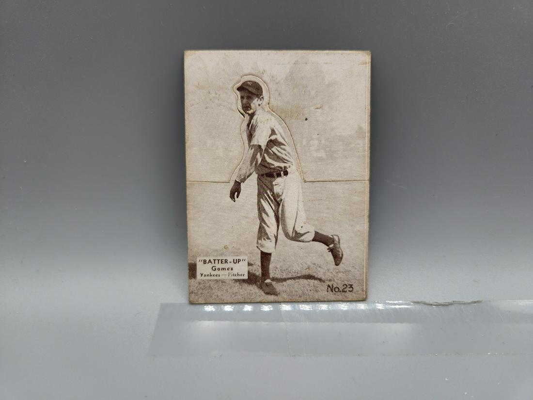 1934-36 Batter-Up Lefty Gomez HOF (1 of 2)