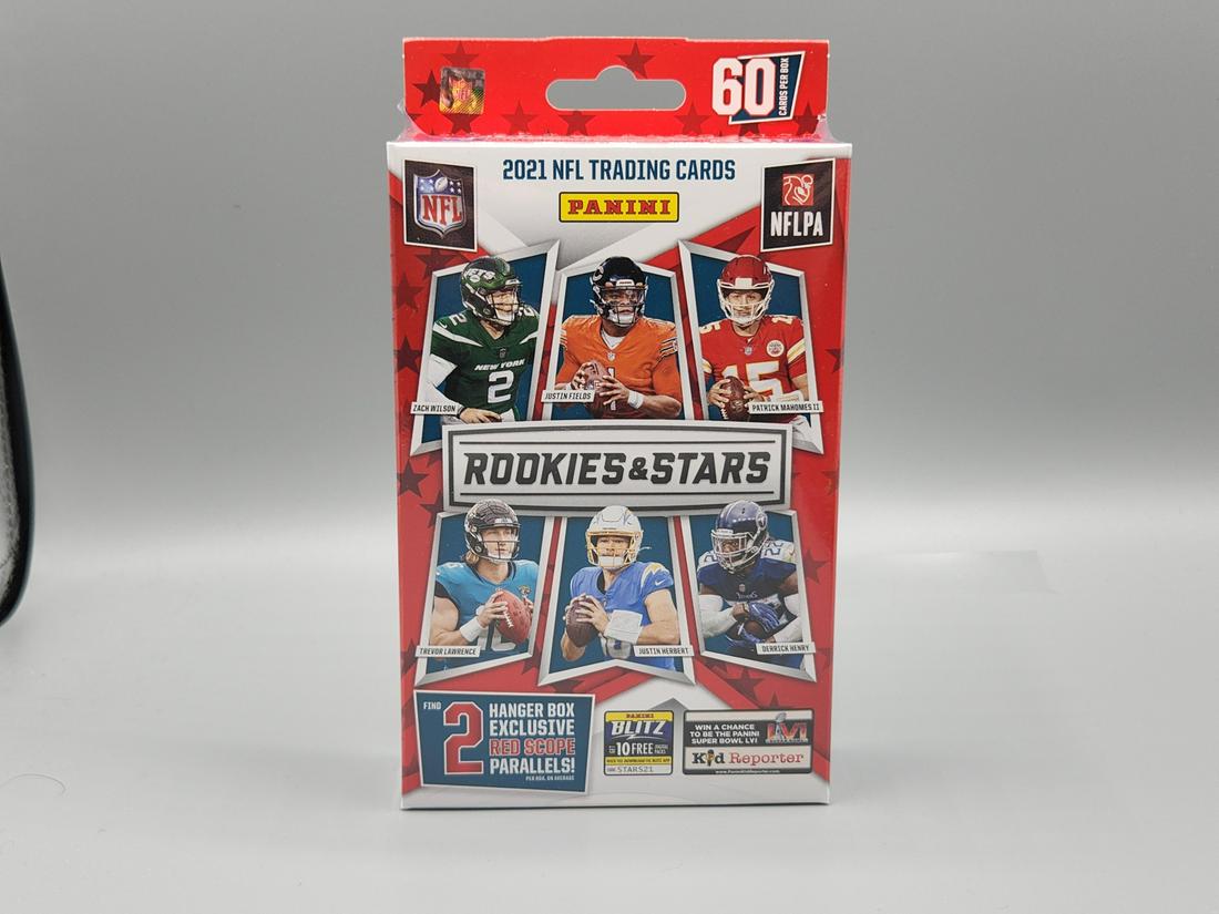 2021 Panini Rookies and Stars Football Hanger Box - 60 Cards (1 of 2)