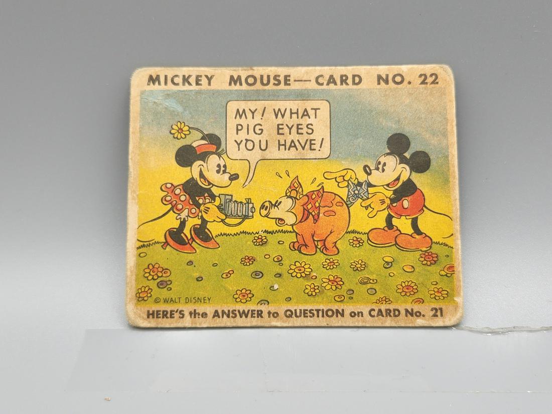1935 Mickey Mouse R89 #22 (1 of 2)