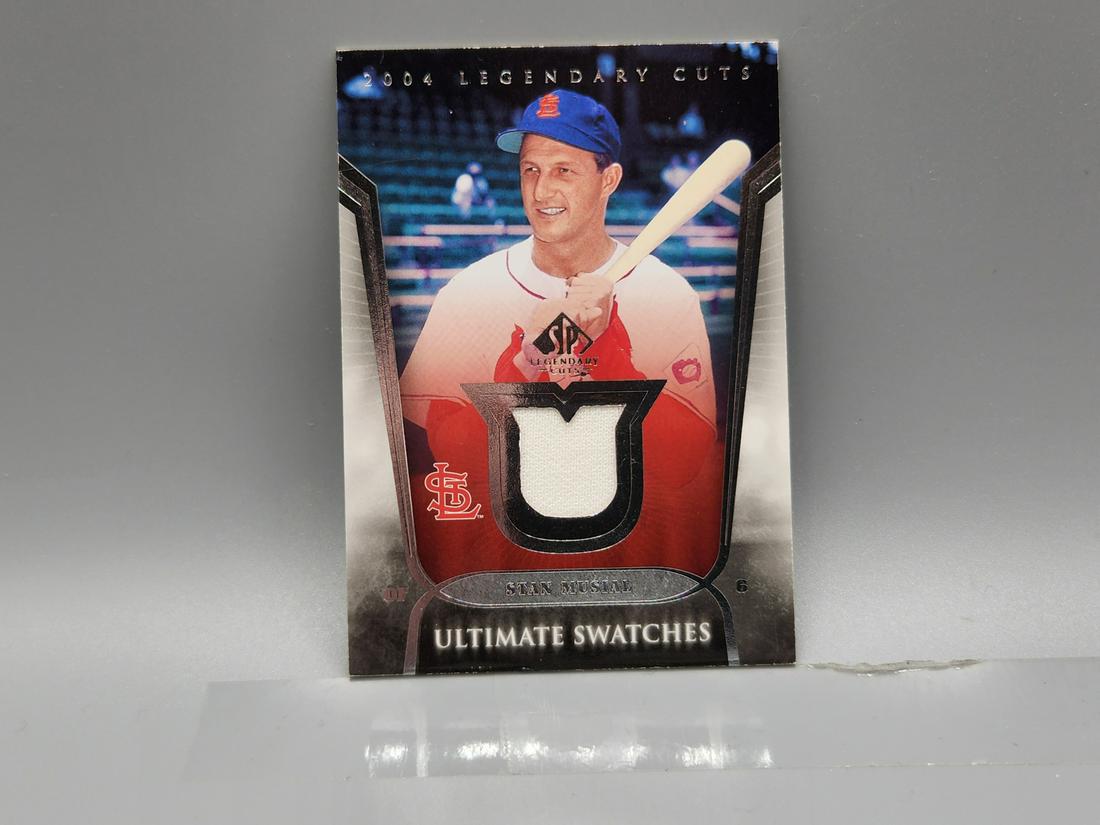 2004 Sp Legendary Cuts Stan Musial Relic/Jersey HOF (1 of 2)
