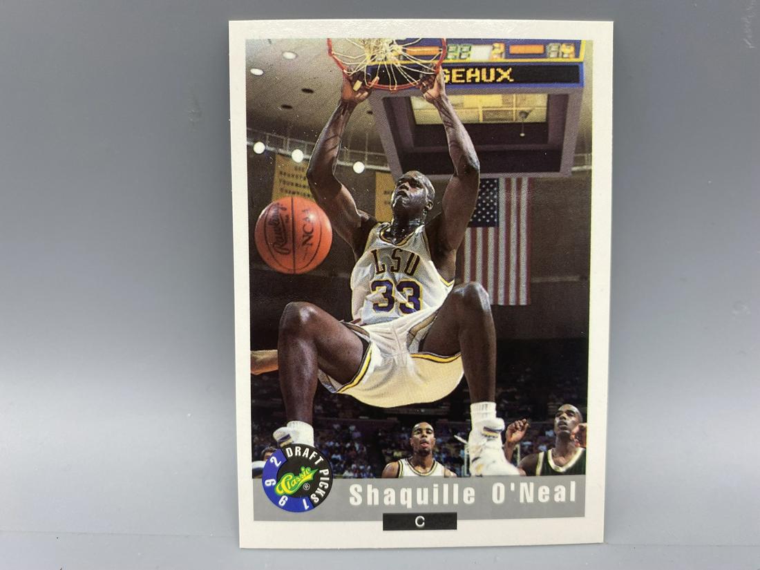 1992 Classic Draft Picks Shaquille O'Neal RC #1 (1 of 2)