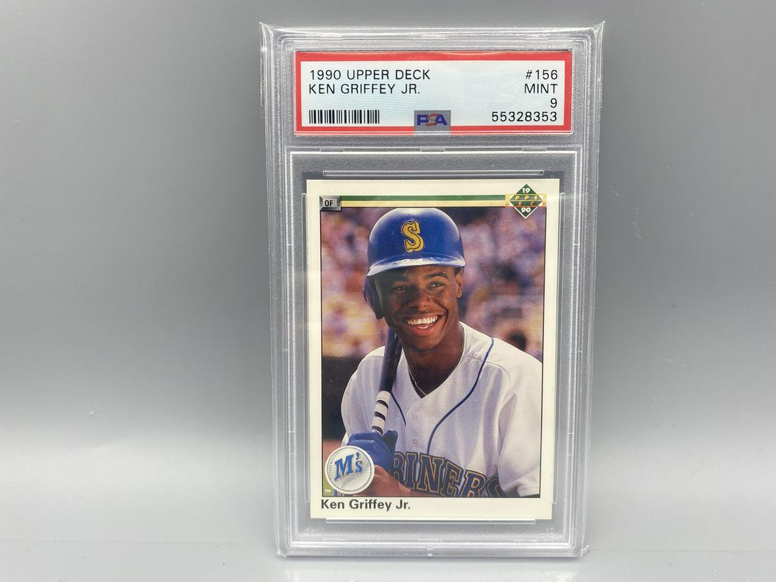 1990 Upper Deck Ken Griffey Jr. #156 PSA Mint 9 (1 of 2)