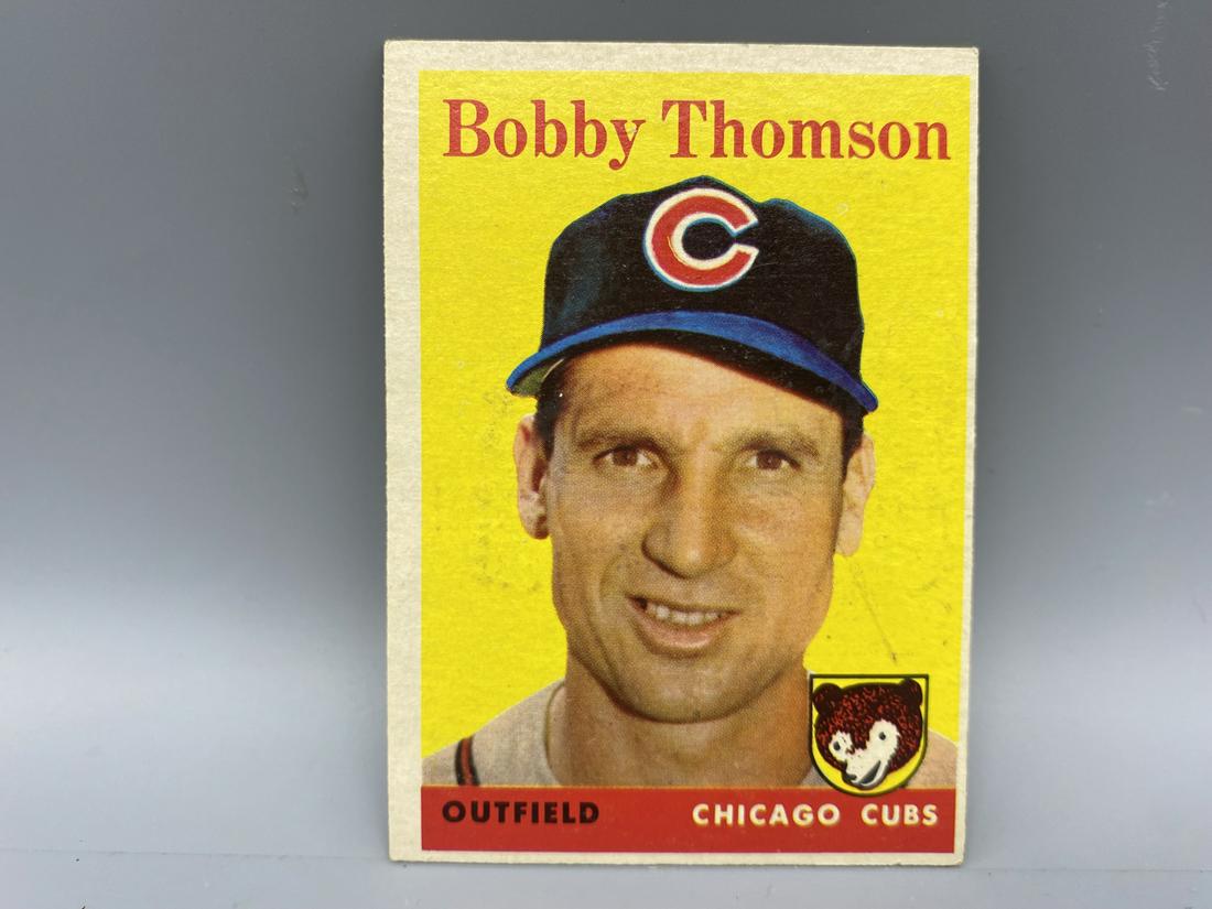1958 Topps Bobby Thomson #430 (1 of 2)