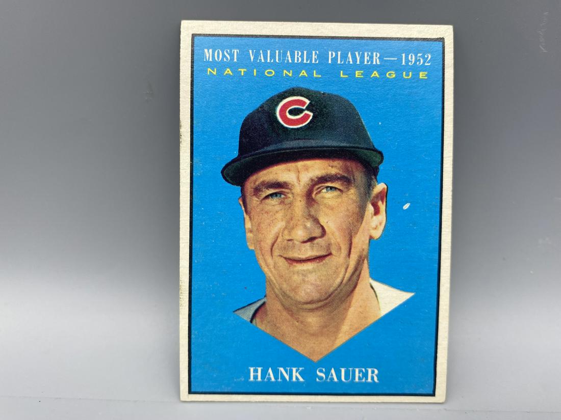 1961 Topps NL MVP Hank Sauer #481 (1 of 2)