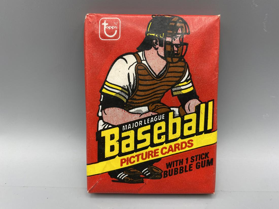 1978 Topps Baseball Sealed Wax Pack - Possible Eddie Murray or Paul Molitor Rookies (1 of 2)