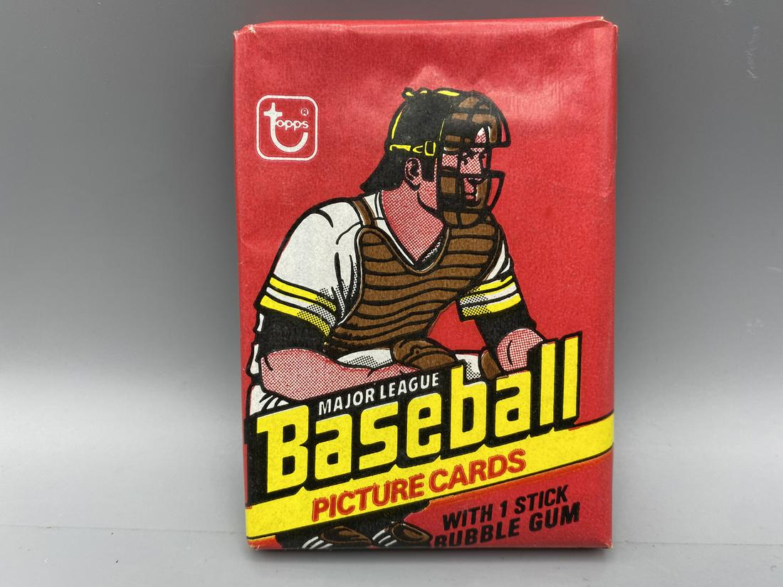 1978 Topps Baseball Sealed Wax Pack - Possible Eddie Murray or Paul Molitor Rookies (1 of 2)