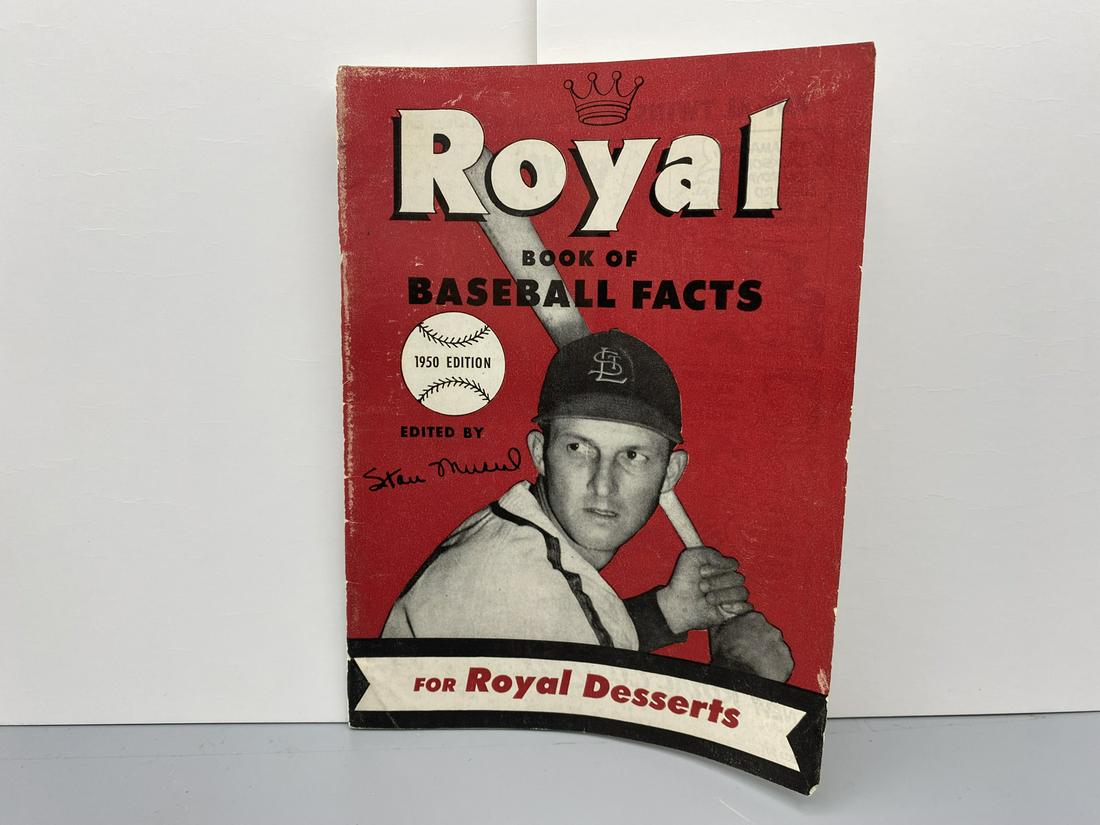 1950 Royal Book Of Baseball Facts Stan Musial Book - Musty Smell: 1950 Royal Book Of Baseball Facts Stan Musial Book - Musty Smell