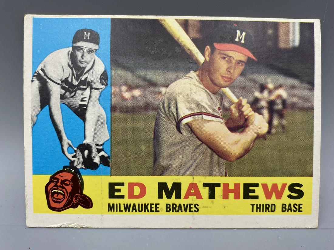 1960 Topps Ed Mathews #420 (1 of 2)
