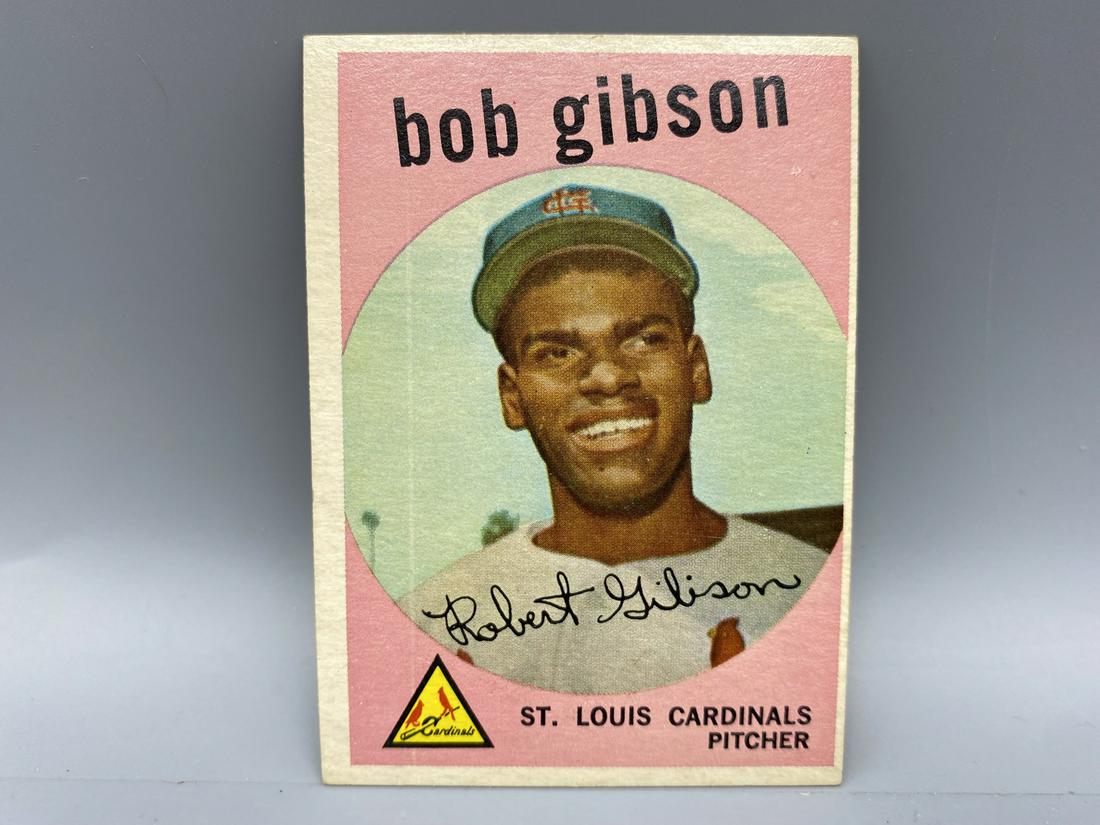 1959 Topps Bob Gibson RC #514 (1 of 2)