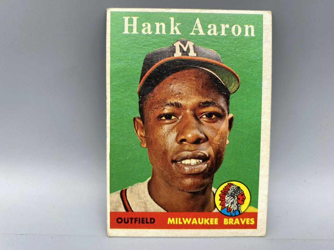 1958 Topps Hank Aaron #30 (1 of 2)