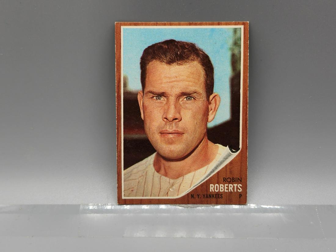 1962 Topps Robin Roberts #243 HOF (1 of 2)
