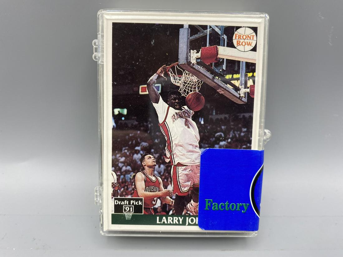 1991 Front Row Basketball Sealed Set - Larry Johnson RC /145,000: 1991 Front Row Basketball Sealed Set - Larry Johnson RC /145,000