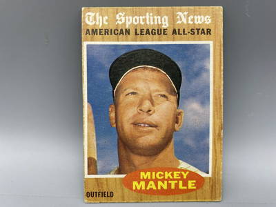 1962 Topps Mickey Mantle All Star #471