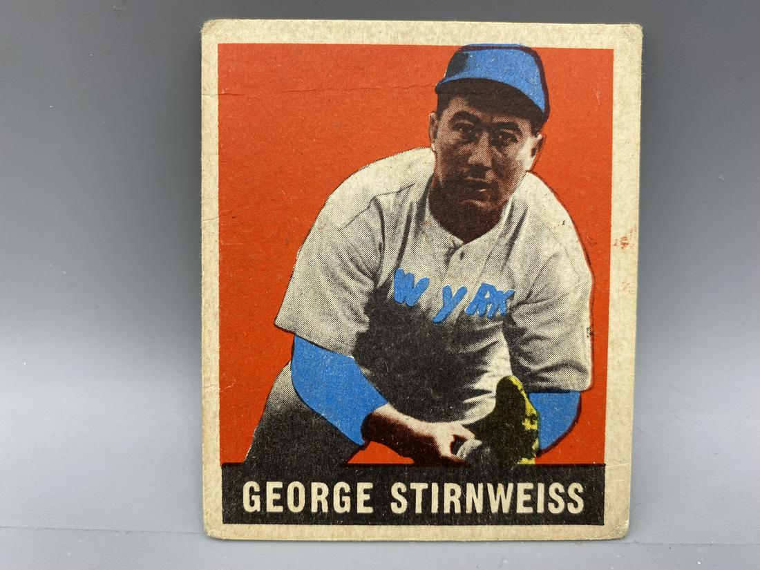 1948 Leaf George Stirnweiss #95: 1948 Leaf George Stirnweiss #95