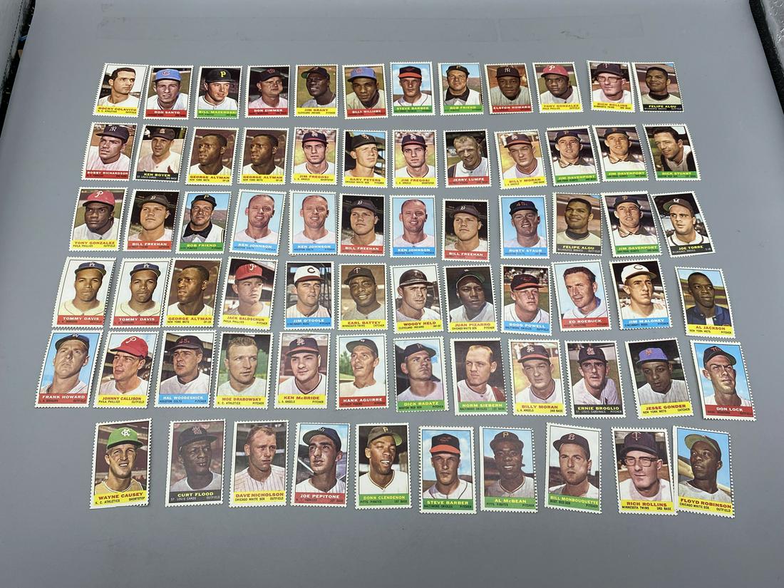 Lot of Assorted 1969 Topps Stamps W/ Some Stars - Varying Conditions - Rusty Staub, Boog Powell, Ron (1 of 5)