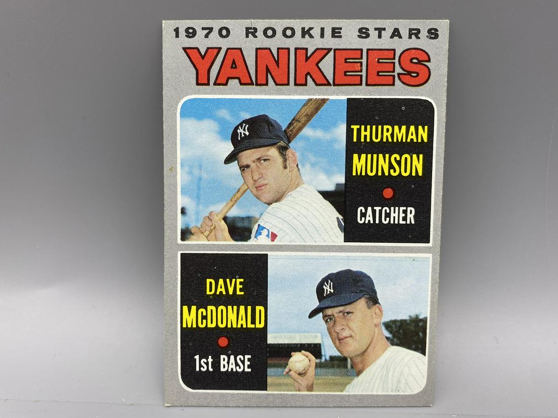 1970 Topps Thurman Munson RC #189 (1 of 2)