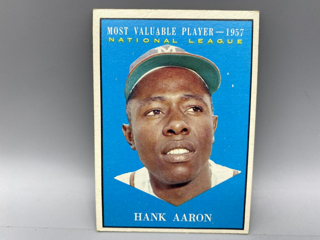 1961 Topps MVP Hank Aaron #484 (1 of 2)