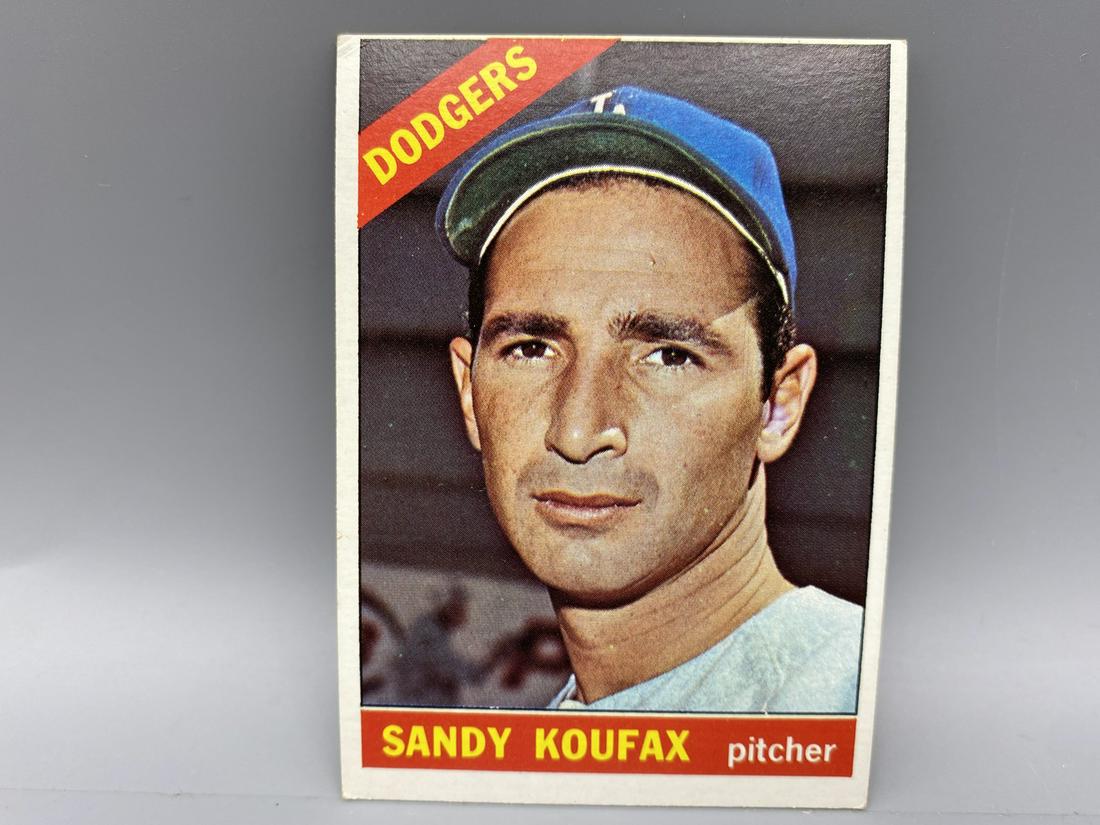 1966 Topps Sandy Koufax #100 (1 of 2)