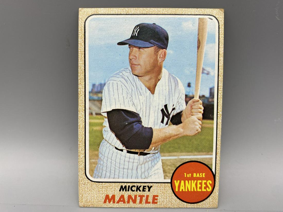 1968 Topps Mickey Mantle #280 (1 of 2)