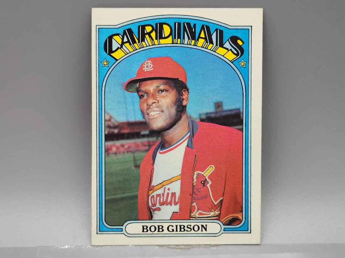 1972 Topps Bob Gibson #130 HOF (1 of 2)