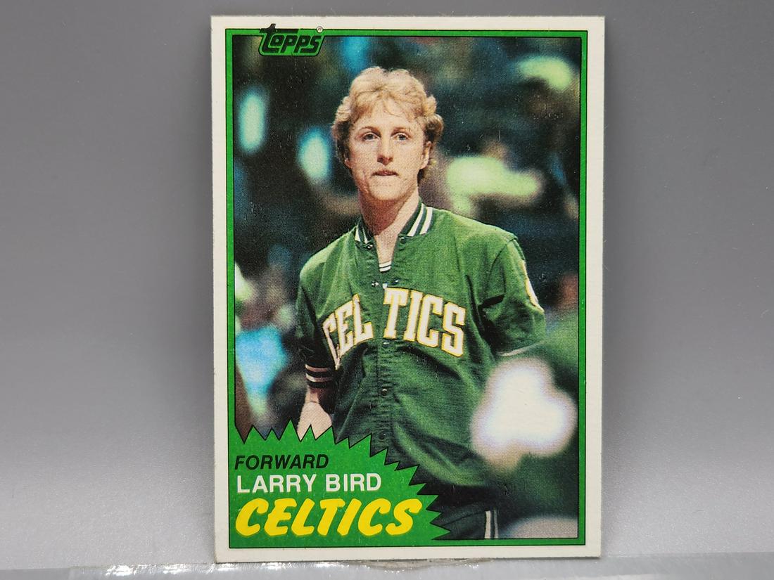 1980 Topps Larry Bird 4 HOF 2nd Year Card (1 of 2)
